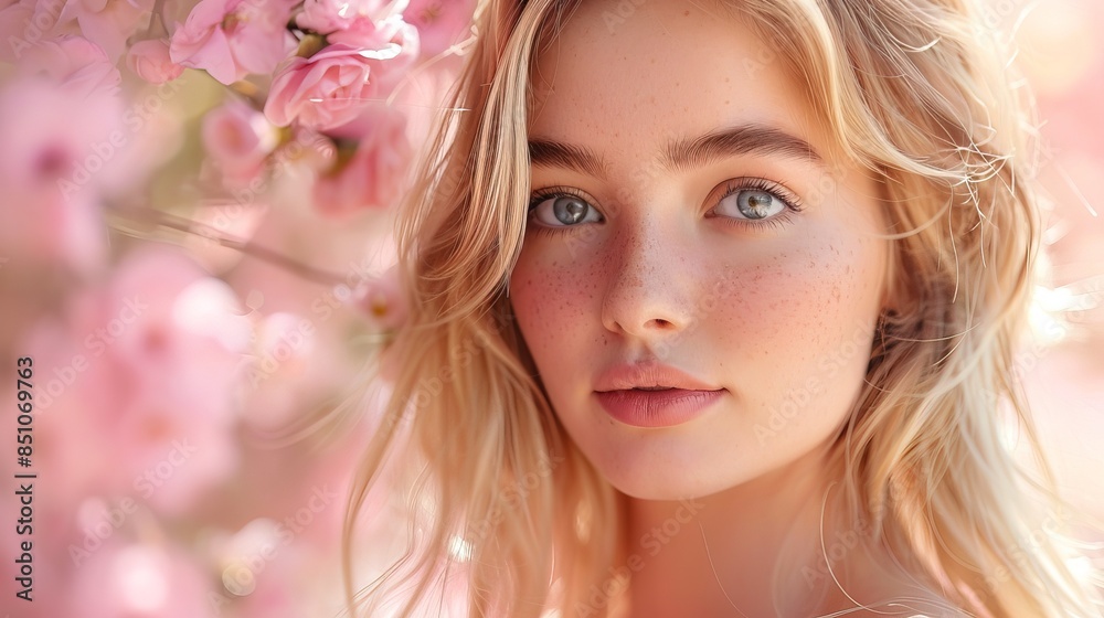 photo of beautiful blonde woman. skincare, spa concept, photo photo of beautiful blonde woman. skincare, spa concept, photo