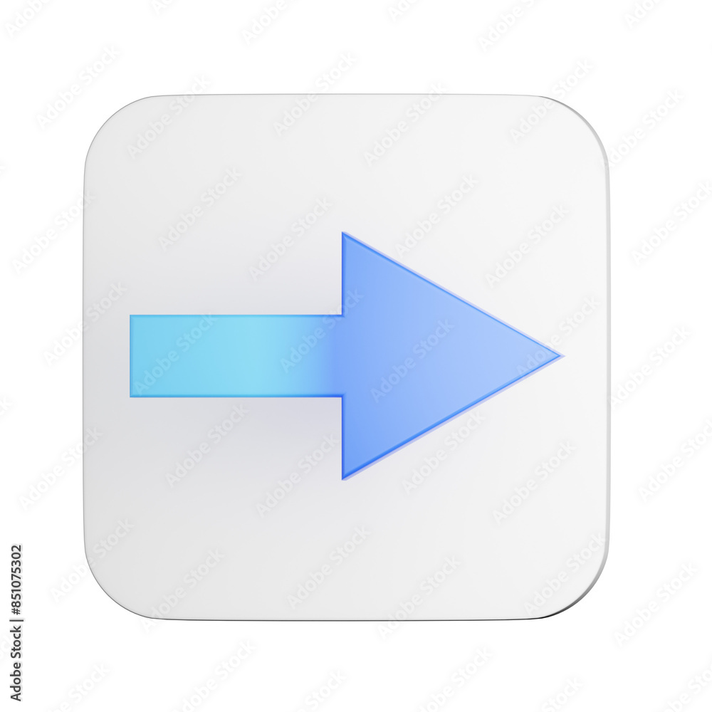 Blue 3D Arrow Icons Pack Blue 3D Arrow Icons Pack