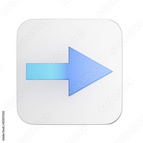 Free Download Blue 3D Arrow Icons Pack - GFXLoad