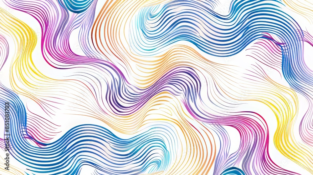 Simless line pattern vector art , 16:9 Simless line pattern vector art , 16:9