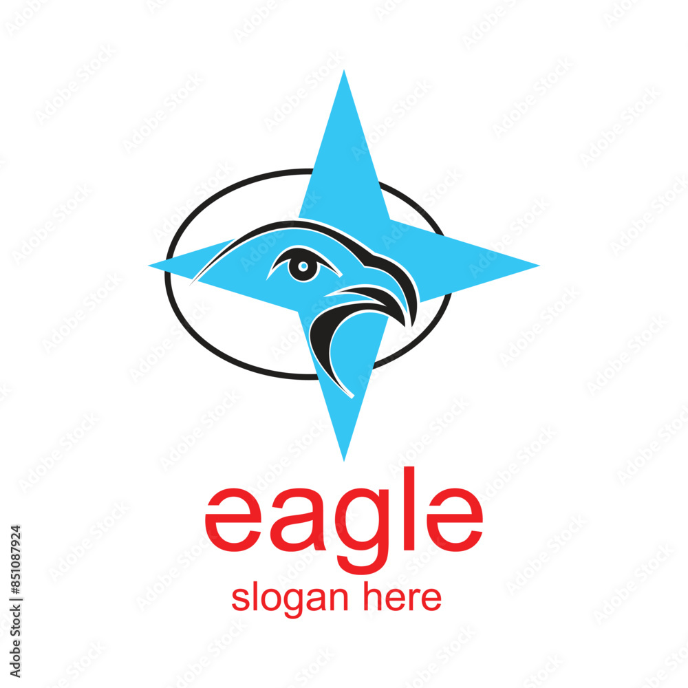 Eagle logo design simple concept Premium Vector Eagle logo design simple concept Premium Vector