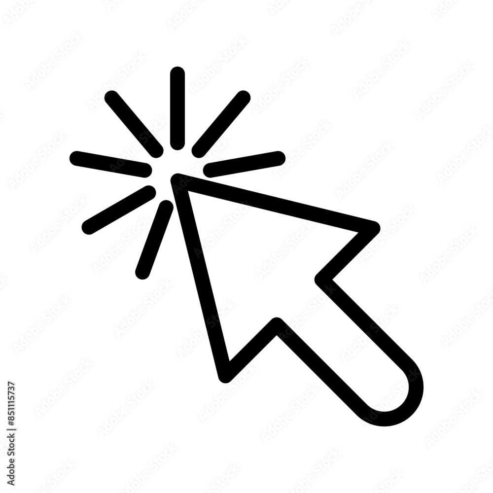 Cursor icon template Cursor icon template