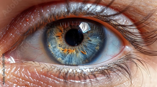 Human eye retina photos,, right eye (one on the left in the pic) with Maculopathy.
