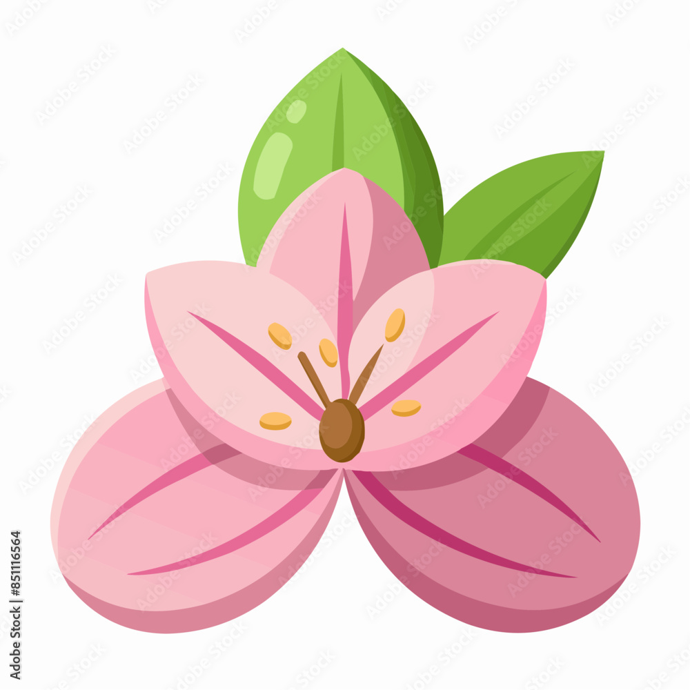 pink lily flower
