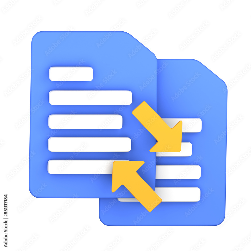 Duplicate File 3D Illustration for uiux, web, app, presentation, etc Duplicate File 3D Illustration for uiux, web, app, presentation, etc
