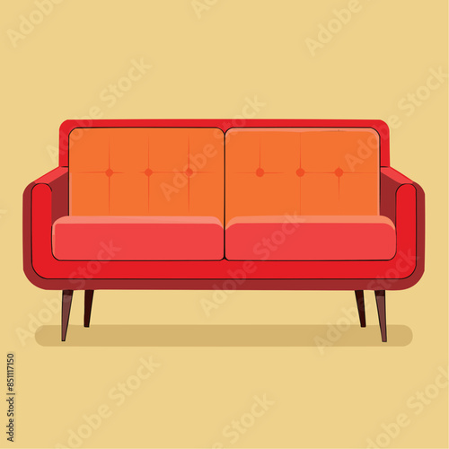 sofa isolated