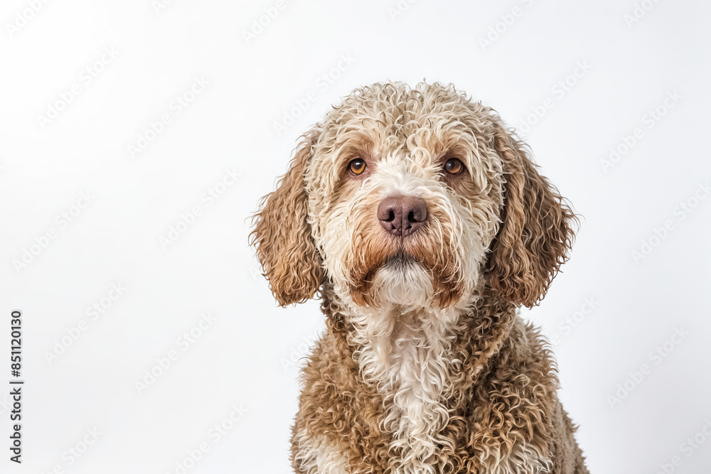 Portrait of a Lagotto Romagnolo Dog Portrait of a Lagotto Romagnolo Dog