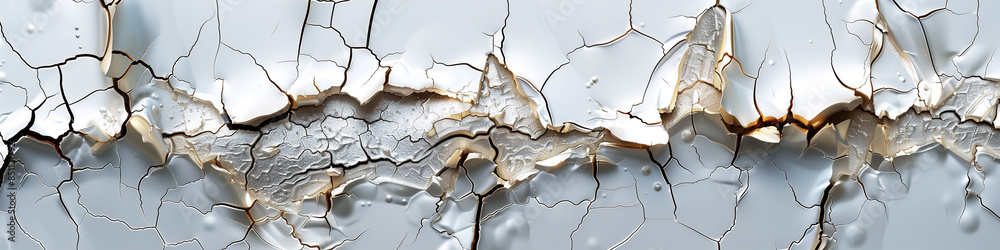 Fototapeta premium broken surface texture, damaged material pattern. Wall Art Poster Print Design for Home Decor, Decoration Artwork, High Resolution Wallpaper & Background for Computer, Smartphone, Cellphone, Mobile