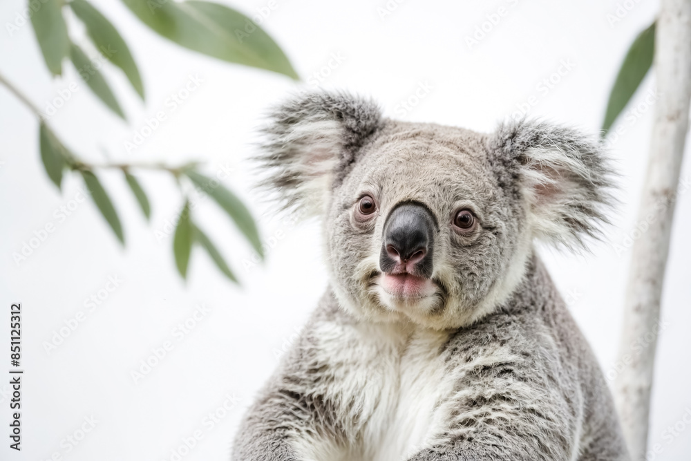 Fototapeta premium Close-up of a Koala's Face