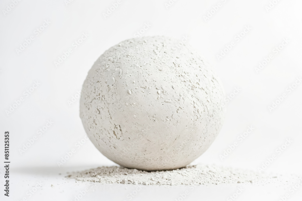 White sphere on white background White sphere on white background