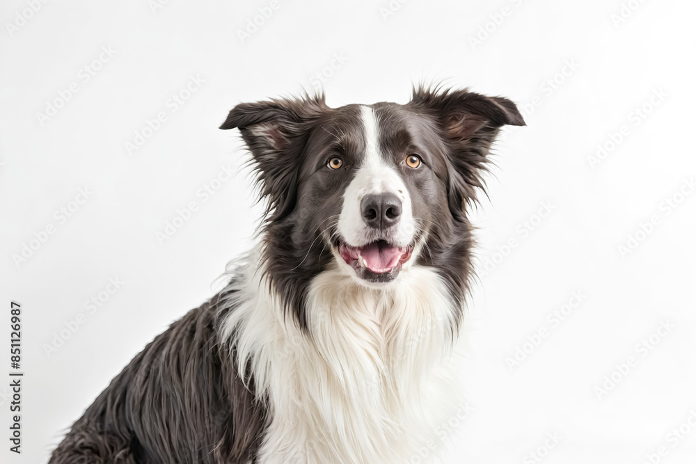 Happy Border Collie with a Big Smile Happy Border Collie with a Big Smile