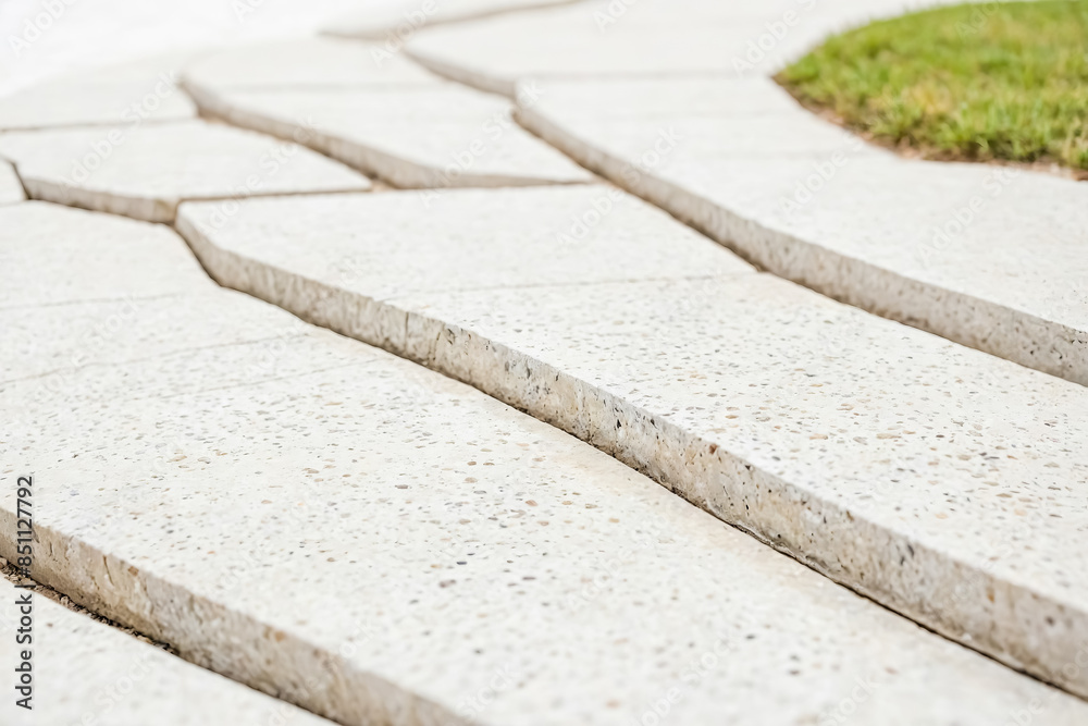 Obraz premium Abstract Concrete Pathway