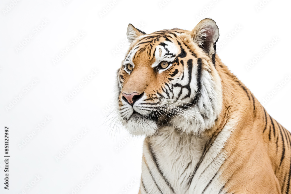 Obraz premium Close-up of a Tiger's Face