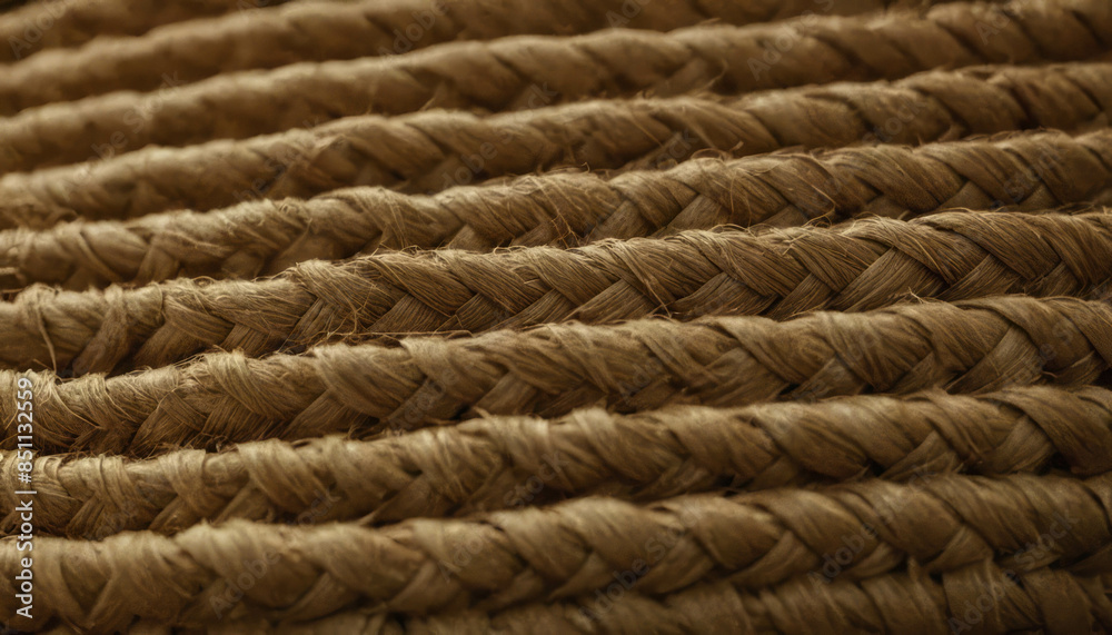 Braided Rope Close-Up
