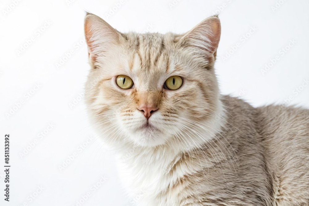 Close-up of a cute cat with golden eyes Close-up of a cute cat with golden eyes