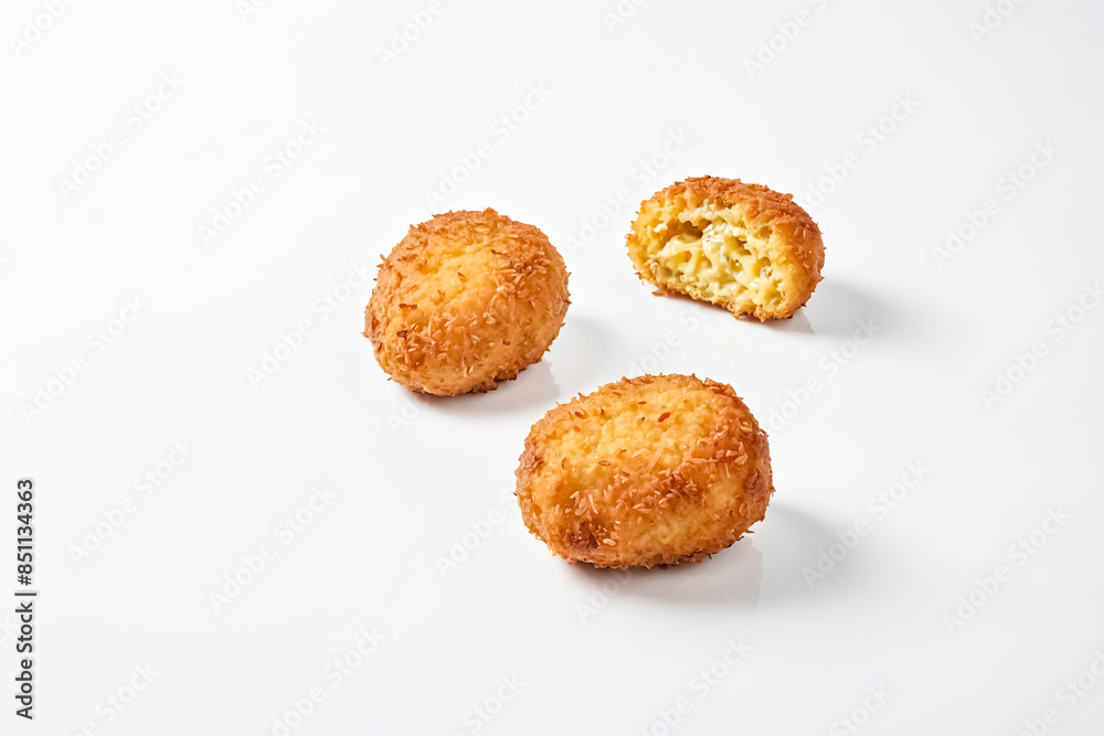 Coconut-Crusted Balls with Cream Cheese Filling Coconut-Crusted Balls with Cream Cheese Filling