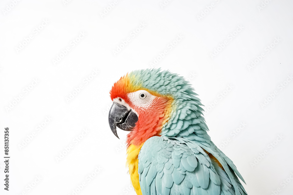 Colorful Parrot Close Up Colorful Parrot Close Up