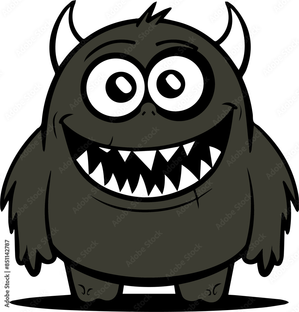 Fototapeta premium Silly Monster