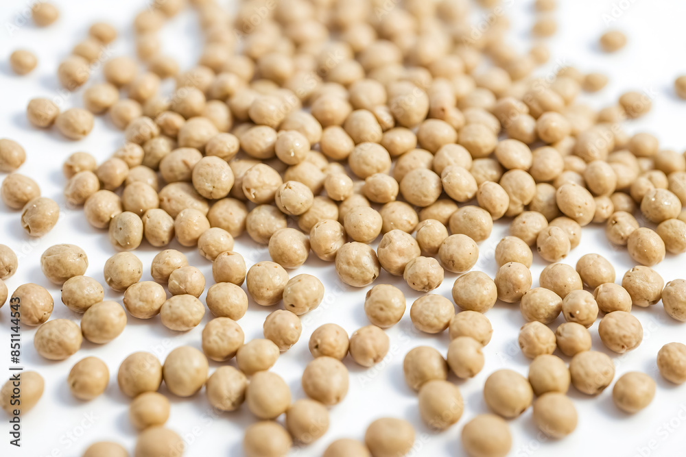 Close-up of raw chickpeas Close-up of raw chickpeas
