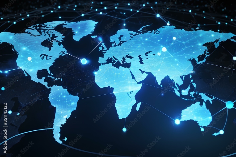 global map network connection global map network connection