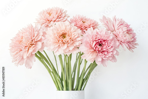 Wallpaper Mural Delicate Pink Flowers in a Vase Torontodigital.ca