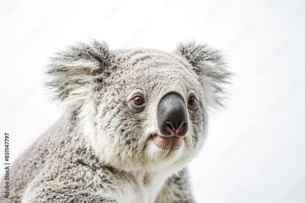 Obraz premium Close-up portrait of a koala