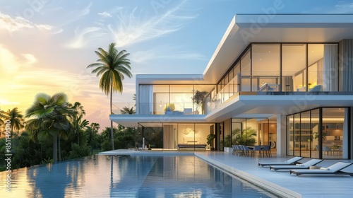 mansion, modern house, luxury house, infinity pool, architecture, luxury real estate, property