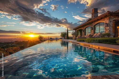 mansion, modern house, luxury house, infinity pool, architecture, luxury real estate, property