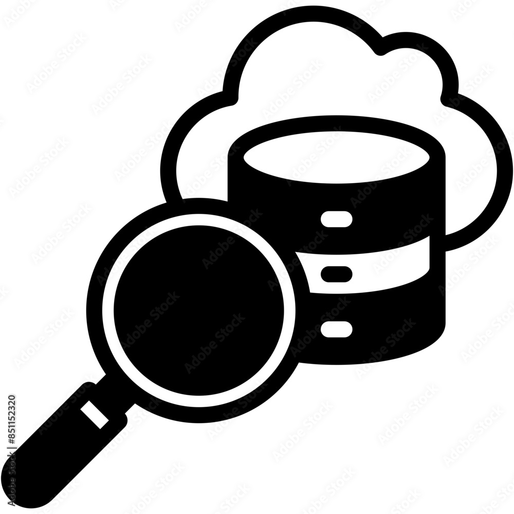 Cloud Analytics Icon