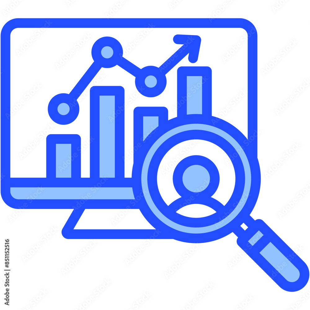 Customer Analytics Icon Customer Analytics Icon