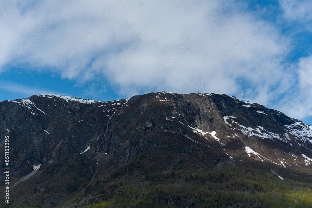 Skjolden - Norway - May 16 - 2023 - Mountain Skjolden - Norway - May 16 - 2023 - Mountain