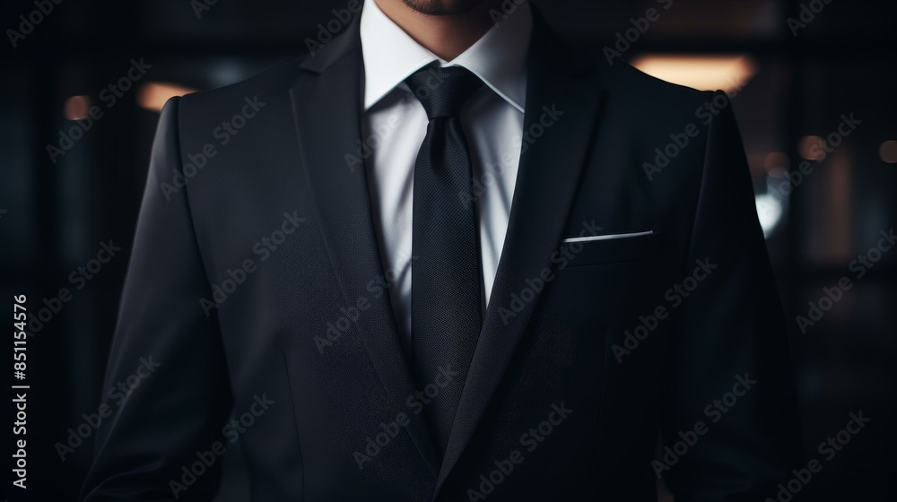 Highresolution image of a confident businessman in a suit against a professional background, symbolizing corporate success. Highresolution image of a confident businessman in a suit against a professional background, symbolizing corporate success.