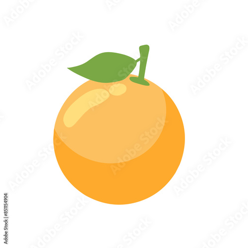 Vector orange flat icon