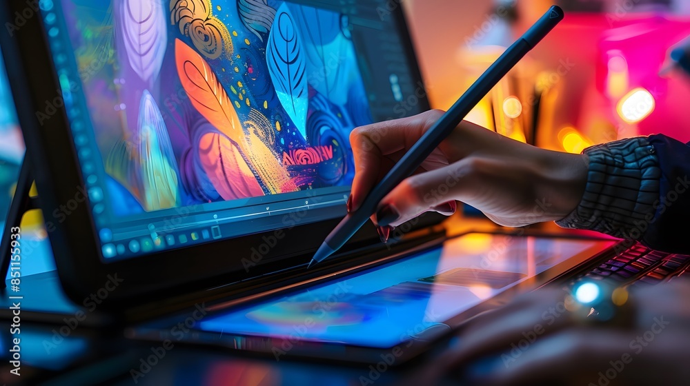 Computer drawing tablet
