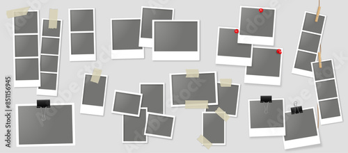 many filled all polaroids frames with tape copia