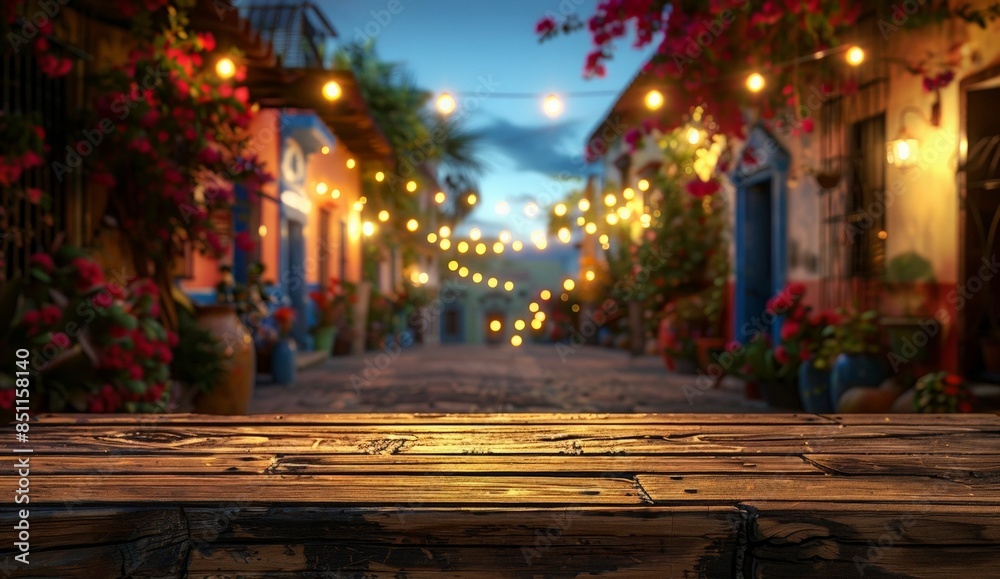 Blank wooden table top on blurred mexican or italian cafe interior mockup background, evening. empty old wooden table with interior restaurant in soft focus in the background. Blank wooden table top on blurred mexican or italian cafe interior mockup background, evening. empty old wooden table with interior restaurant in soft focus in the background.