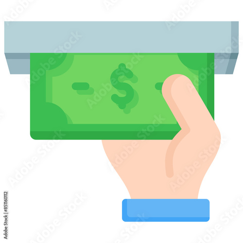 Cash Withdrawal  Icon