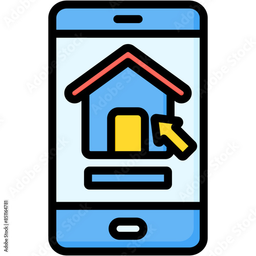 Free Download Real Estate App Icon - GFXLoad