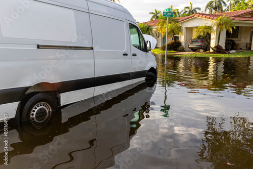 Wallpaper Mural These images show the 2024 Hallandale Beach flood aftermath. Residential streets and cars are submerged, reflecting the severe impact of flooding on communities and highlighting the need for recovery  Torontodigital.ca