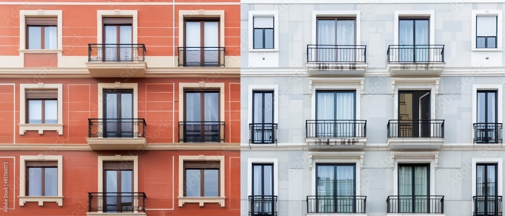 apartment building's historic exterior boasts elegant windows that whisper tales of the city's past apartment building's historic exterior boasts elegant windows that whisper tales of the city's past