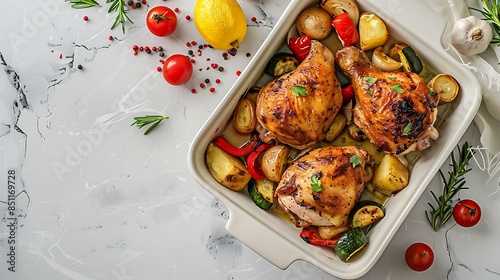 Healthy Air Fryer Chicken and Vegetables Recipe - Perfect for Clean Eating