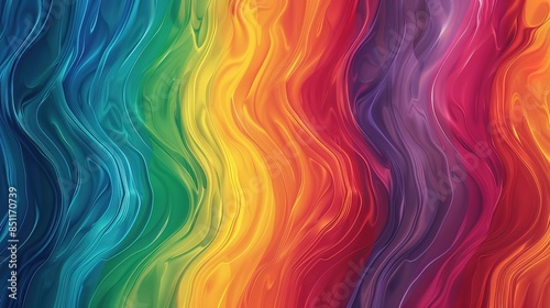 Rainbow pattern wallpaper