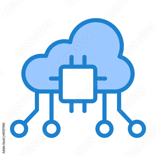 Cloud Computing Icon