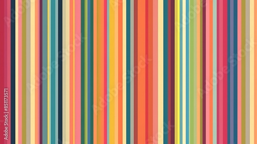 Colourful pattern wallpaper