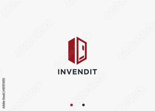 vending machine logo design vector silhouette illustration