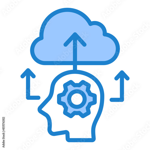 Mind Uploading Icon