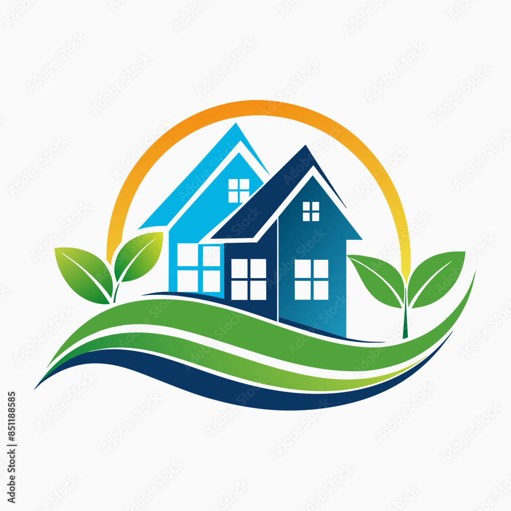green house icon, an elegant emblem-style logo for a real estate agency, real estate 2d logo icon, real estate vector illustration, eps File,, Creative Logo Icon green house icon, an elegant emblem-style logo for a real estate agency, real estate 2d logo icon, real estate vector illustration, eps File,, Creative Logo Icon