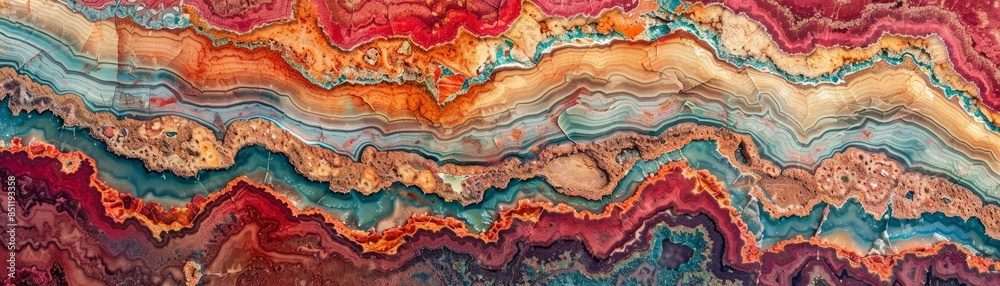 Abstract Colorful Agate Stone Texture. Abstract Colorful Agate Stone Texture.