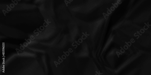 Black crumpled paper background texture pattern overlay. crinkled wrapper rumple wrinkled high resolution arts craft and Seamless black crumpled paper.	
