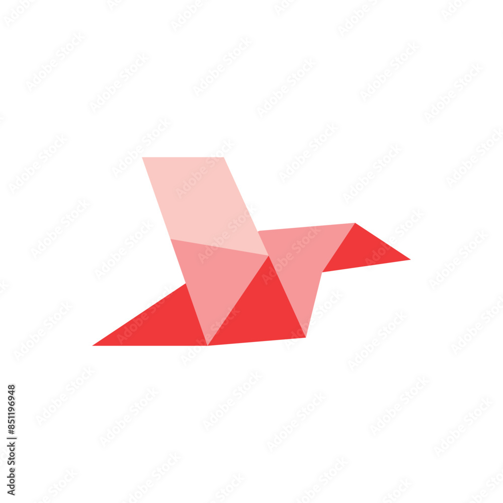 Naklejka premium Origami Icon